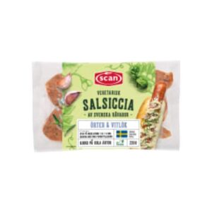 Salsiccia Örter&vitlök Ovo-vegetarisk Scan 220g