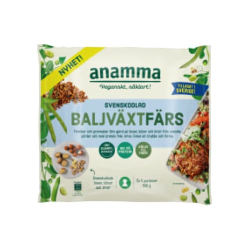 Baljväxtfärs Anamma 500g