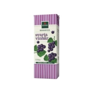 Svart Vinbär Bärdryck Bärdryck Kiviks 1,5l