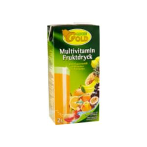 Multivitamin 30 % Fruktinnehåll Dryck Glockengold 2l