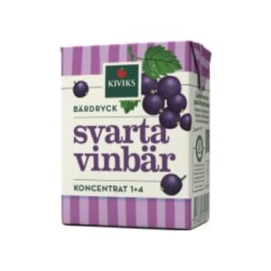 Svarta Vinbär Bärdryck Koncentrat Kiviks Musteri 2dl/1l