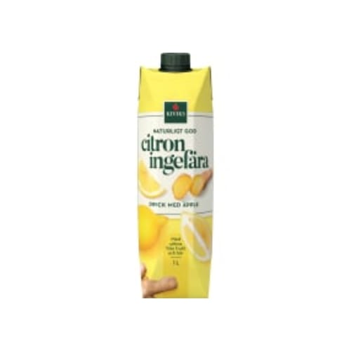 Citron Ingefära Äpple Dryck Kiviks Musteri 1l