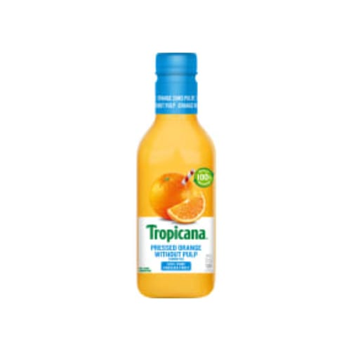 Pressed Orange Without Pulp Tropicana 900ml