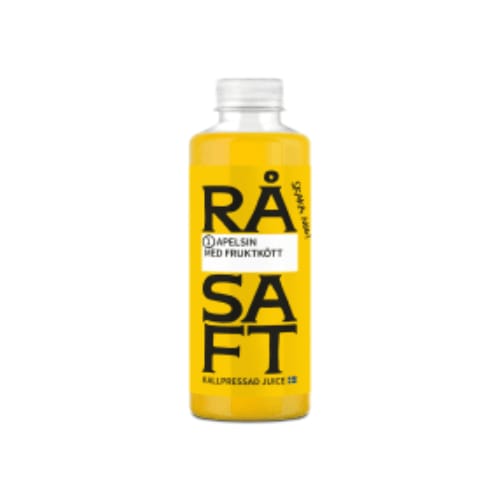 Apelsin med Fruktkött Kallpressad Juice Råsaft 700ml