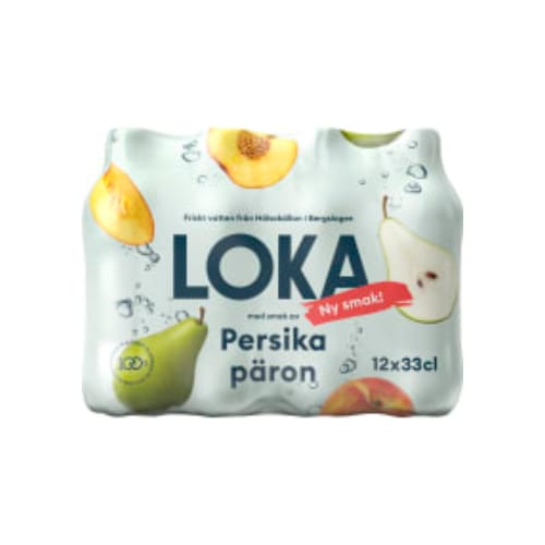 Päron Kolsyrat Vatten Pet Loka 12p/33cl