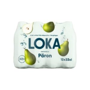 Päron Kolsyrat Vatten Pet Loka 12p/33cl
