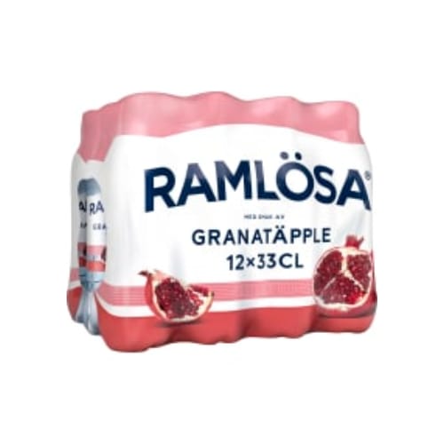 Granatäpple Kolsyrat Vatten Pet Ramlösa 12p/33cl