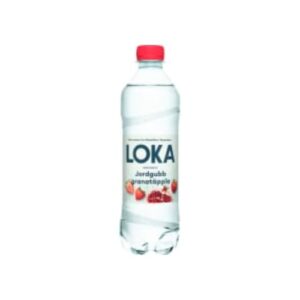 Jordgubb Granatäpple Kolsyrat Vatten Pet Loka 33cl