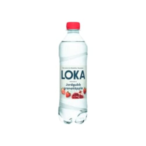 Jordgubb Granatäpple Kolsyrat Vatten Pet Loka 33cl