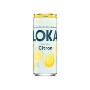 Citron Kolsyrat Vatten Burk Loka 33cl