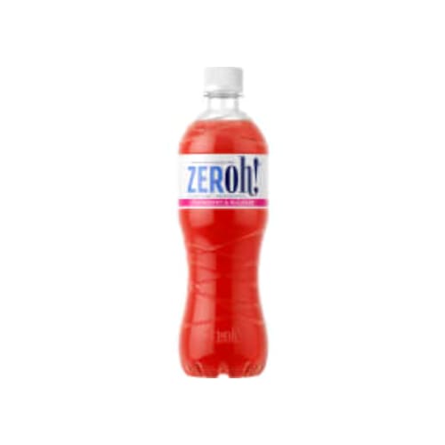 Strawberry Rhubarb No Sugar Blanddryck Pet Zeroh 80cl/8l