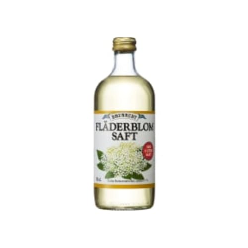 Fläderblom Extra Koncentrerad Saft Glas Brunneby 50cl/3l