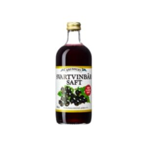 Svart Vinbärs Extra Koncentrerad Saft Glas Brunneby 50cl/3l