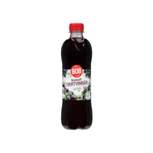 Svart Vinbär Blandsaft Saft Pet Bob 50cl/4l