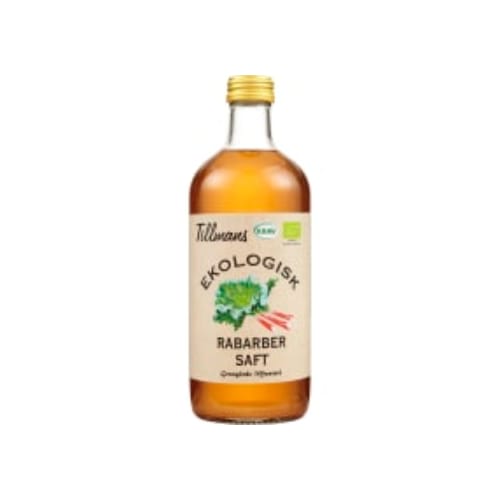Rabarber Ekologisk Saft Glas Tillmans 50/2,5l