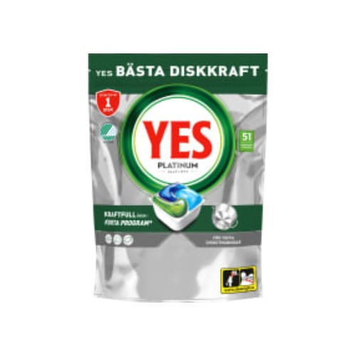 Platinum Maskindiskmedel Yes 51p
