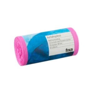 Avfallspåse Rosa/turkos/lila Extra Starka Fixa 30l/25st