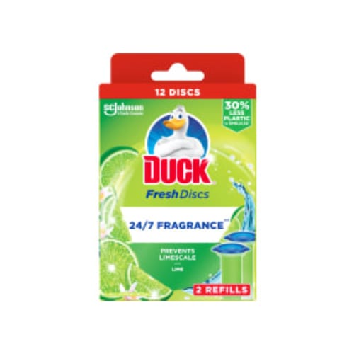 Lime Refill Fresh Discs Toalettfräschare Duck 12p