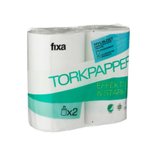 Torkpapper Våtstarkt Och Långt Fixa 2p