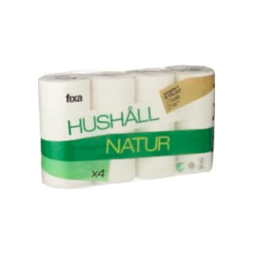 Hushållspapper Natur Fixa 4p