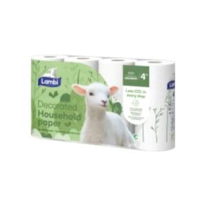 Hushållspapper Classic Decor Lambi 4p