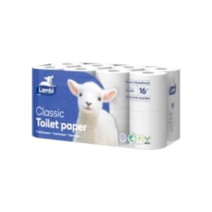 Toalettpapper Classic Lambi 16p