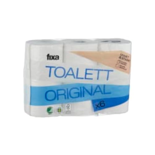 Toalettpapper Mjukt Original Fixa 6st