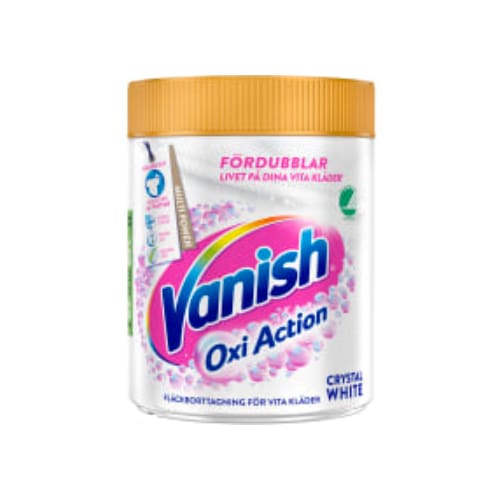 Oxi Action Crystal White Fläckborttagning Vanish 470g