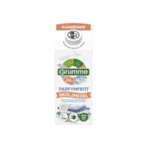 Grumme Parfymfritt Sköljmedel Grumme 750ml