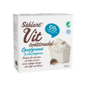 Tvättmedel Oparfymerad Vittvätt Tvättmedel Pulver Såklart 750g