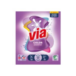 Tvättmedel Color Tvättmedel Pulver Via 1,52kg