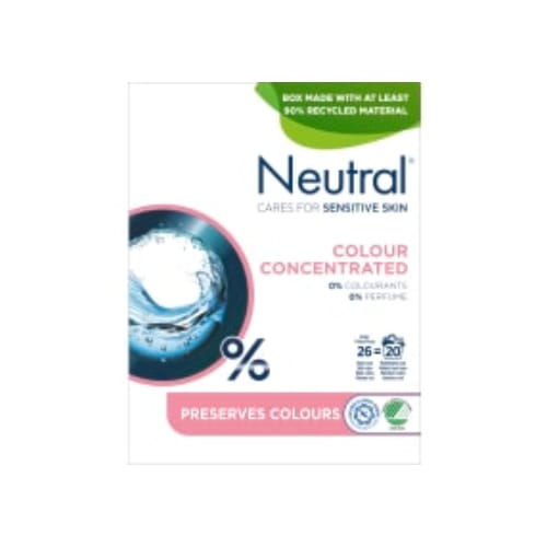 tvattmedel Colour Sensitive Skin Tvättmedel Pulver Neutral 1,04kg