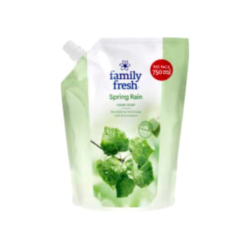 Spring Rain Refill Tvål Family Fresh 750ml