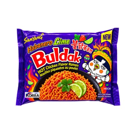 اندومي Samyang Buldak Habanero Lime135g 1stg
