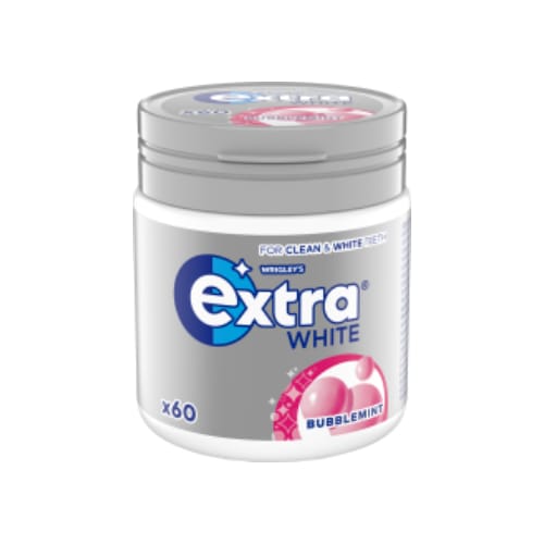 Bubblemint Extra White Tuggummi Extra 84g