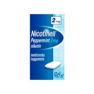 Pepparmint 2mg Nikotintuggummi Nicotinell 96p