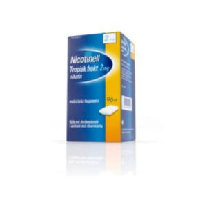 Tropisk 2mg Nikotintuggummi Nicotinell 96p