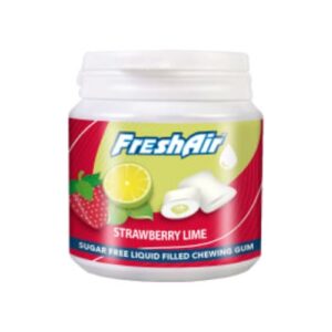 Strawberry Lime Tuggummi Sugar Free Freshair 84g