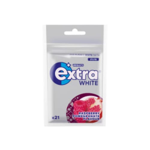 Raspberry Pomegranate Flavor Extra White Extra 29g