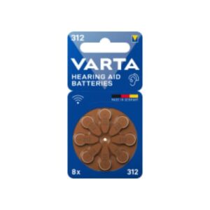 Batteri 312 Hearing Aid Varta 8p