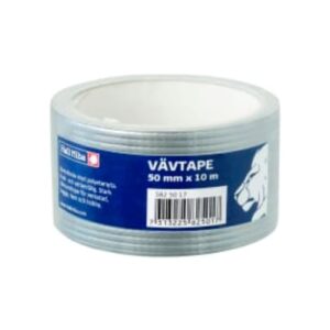 Vävtape Grå 50mmx10m Hall Miba 10m
