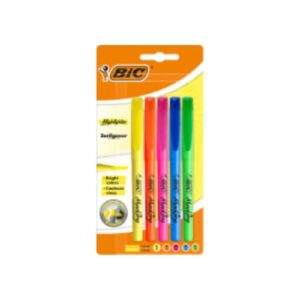 Penna Överstrykning Bic 5p