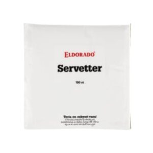 Servett Vit 100p Eldorado 100p