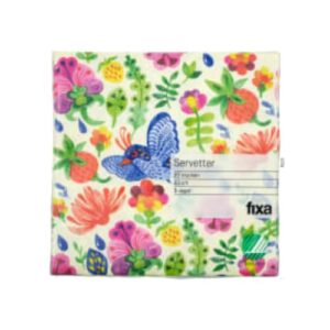 Servett 33cm Sommarfågel Fixa 20p