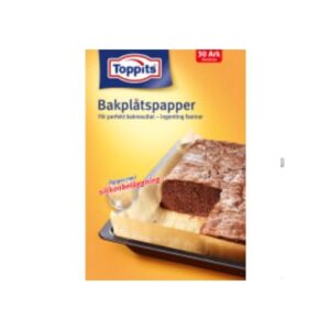 Bakplåtspapper 33x45cm Toppits 30p