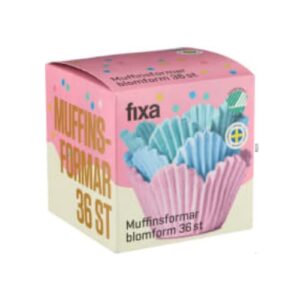 Muffinform Blomma Fixa 36p