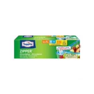 Zipper 1l Toppits 12 st/p
