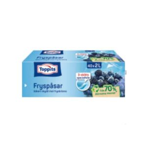 Fryspåsar 2l Toppits 40st