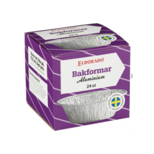 Muffinsform Aluminium Eldorado 24st