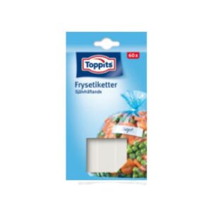 Frysetikett Vita Toppits 60p
